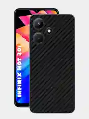 Защитная пленка для Infinix Hot 30i под карбон на заднюю часть,под кожу на зад, крышку