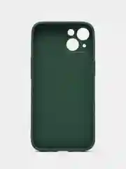 Голубой чехол для айфон со стеклянной панелью iPhone 11, 12, 13, 14, Pro, 12 Pro Max, 14 Pro
