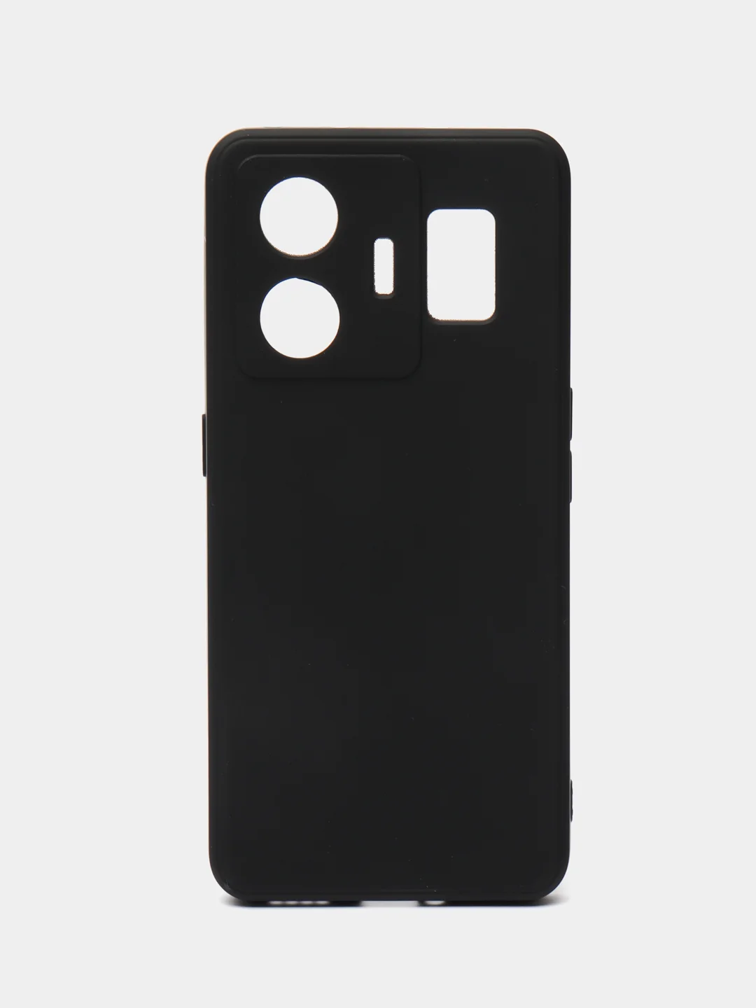 Черный чехол для Realme GT Neo 5 5G / GT 3 (Реалми Гт нео 5 5 Джи) прозрачный