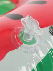 Красный надувной круг