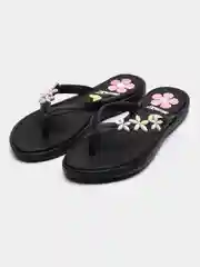 Черный сланцы женские, размеры 36-40