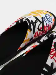 Разноцветный тапочки домашние мужские, граффити