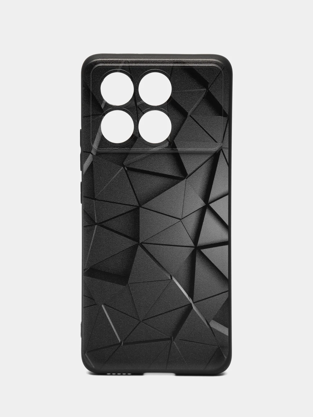 Тёмно-серый чехол для Xiaomi Poco X6 Pro с принтом, с рисунком (Сяоми Поко Х6 Про/Икс 6 Про)