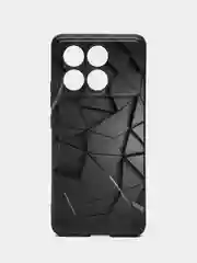 Тёмно-серый чехол для Xiaomi Poco X6 Pro с принтом, с рисунком (Сяоми Поко Х6 Про/Икс 6 Про)