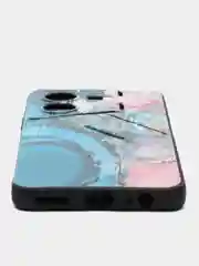 Фуксия чехол для Tecno Pova 5 Pro с принтом, с рисунком (Пова 5 Про)
