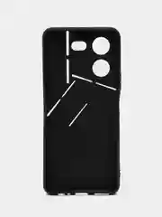 Фуксия чехол для Tecno Pova 5 Pro с принтом, с рисунком (Пова 5 Про)