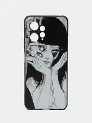 Белый чехол для Xiaomi Redmi Note 12 4G  с принтом, с рисунком (Редми Нот 12 4 Джи)