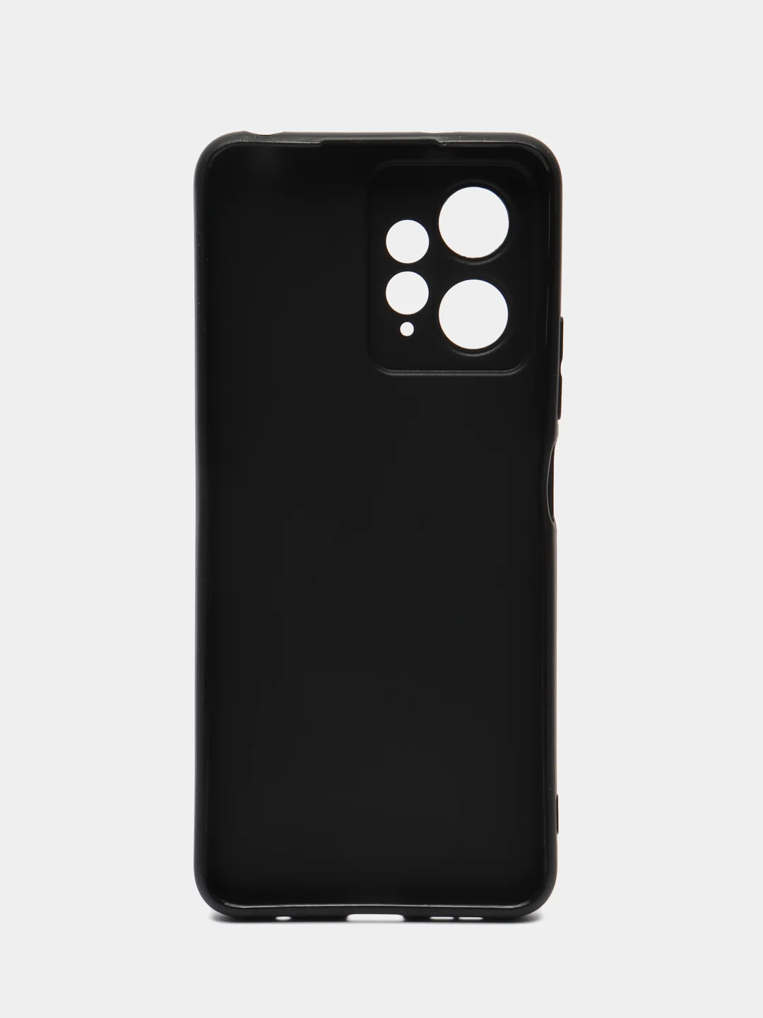 Тёмно-серый чехол для Xiaomi Redmi Note 12 4G с принтом, с рисунком (Редми Нот 12 4 Джи)