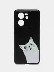Бронзовый чехол для Xiaomi 13T / 13T Pro с принтом, с рисунком (Сяоми 13Т / 13T Про)