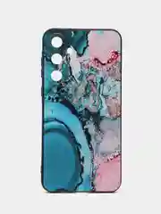 Фуксия чехол для Samsung Galaxy A55 с принтом, с рисунком (Самсунг Галакси А55)