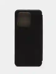Черный чехол-книжка для Itel A70 (Ител А70)