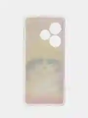 Желтый чехол на Realme GT 6/GT 6T/GT Neo 6/GT Neo 6 SE / Реалми GT 6 прозрачный, с рисунком