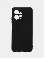 Черный силиконовый чехол для Xiaomi Redmi Note 12 4G (Сяоми Ноут 12 4 Джи), прозрачный