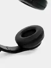Черный беспроводные детские Bluetooth наушники "Cat STN 28", на русском языке, с кошачьими ушками