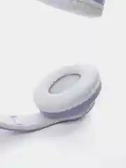 Фиолетовый беспроводные детские Bluetooth наушники "Cat STN 28", на русском языке, с кошачьими ушками