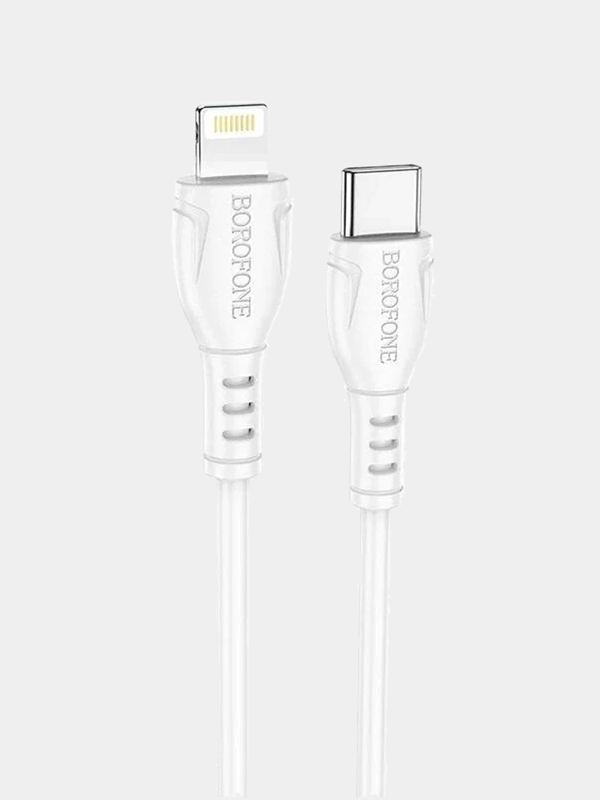 Кабель USB-C Apple iPhone Lightning Borofone BX51 PD быстрая зарядка для айфона iphone