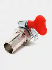 Штуцер 1/2" наружняя резьба AQUALINK + хомут для шланга. Упаковка - 2 штуки