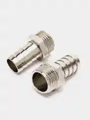 Штуцер 1/2" наружняя резьба AQUALINK + хомут для шланга. Упаковка - 2 штуки