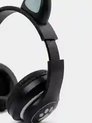 Беспроводные детские Bluetooth наушники "Cat STN 28", на русском языке, с кошачьими ушками