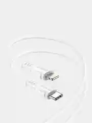 Белый кабель USB-C Apple iPhone Lightning Borofone BX51 PD быстрая зарядка для айфона iphone