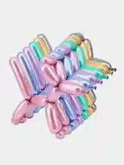 Серый воздушные шары для моделирования. Пастель, зеркальные, макаронс. ШДМ Шары для твистинга