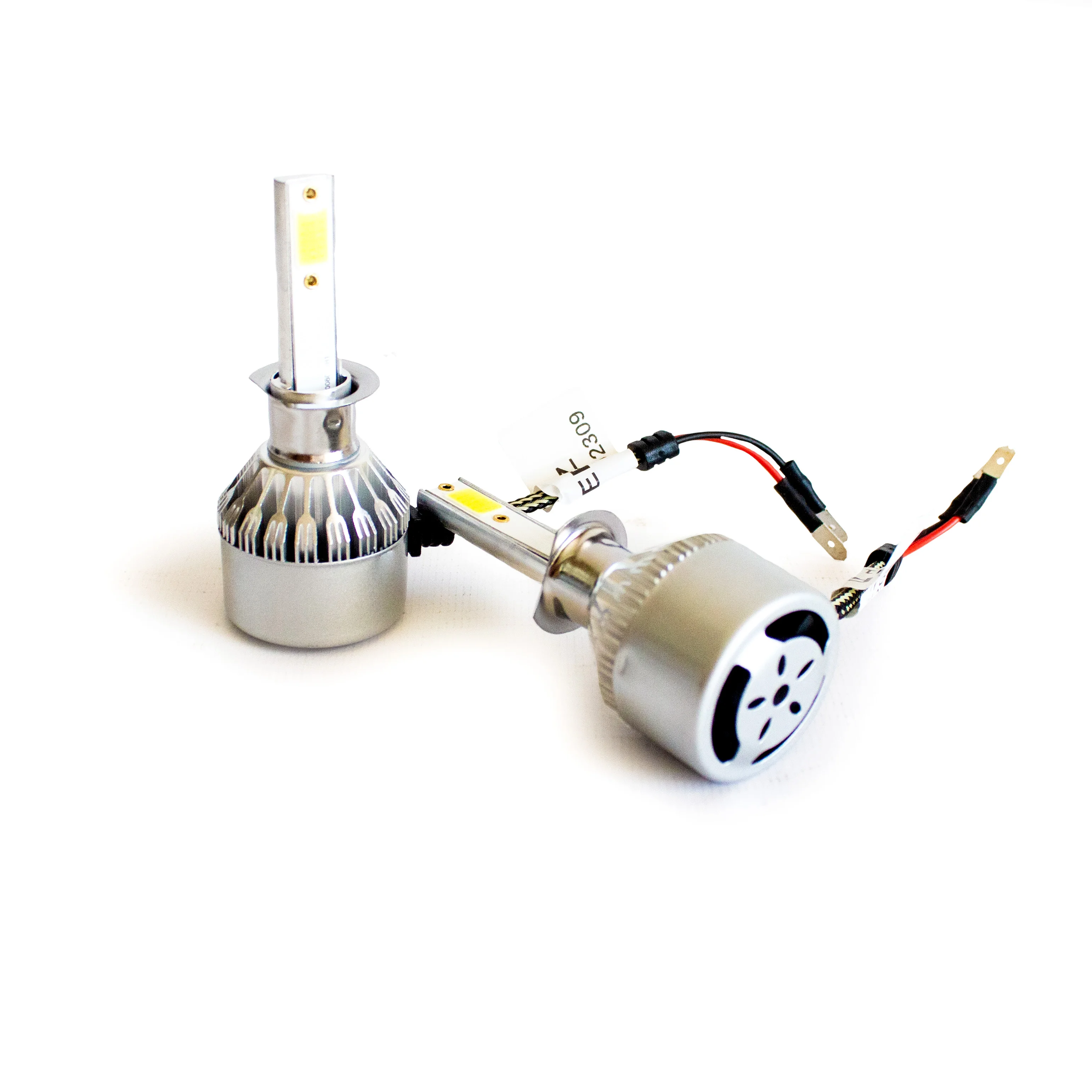 Светодиодные лампы Led C6 H1, H3, H4, H7, H11, H27, HB3, HB4, 36w, 12V, комплект 2 шт