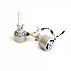 Светодиодные лампы Led C6 H1, H3, H4, H7, H11, H27, HB3, HB4, 36w, 12V, комплект 2 шт