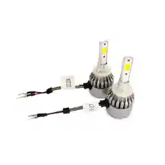 Светодиодные лампы Led C6 H1, H3, H4, H7, H11, H27, HB3, HB4, 36w, 12V, комплект 2 шт