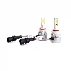Светодиодные лампы Led C6 H1, H3, H4, H7, H11, H27, HB3, HB4, 36w, 12V, комплект 2 шт