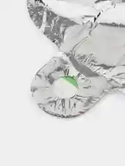 Серебряный воздушный шар цифра 1,2,3.4.5,6,7,8,9,0