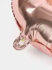 Розовый воздушный шар цифра 1,2,3.4.5,6,7,8,9,0