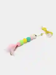 Разноцветный игрушка "Гусеница" для кошек, дразнилка на присоске, игрушка для кота, котят