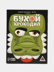 Игра алкогольная "Бухой Крокодил", 30 карт, 18+