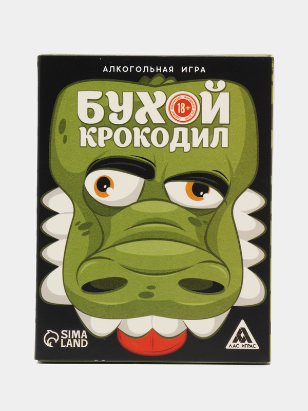 Игра алкогольная "Бухой Крокодил", 30 карт, 18+