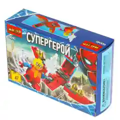 Конструктор Мастер "Супергерои", 47 деталей