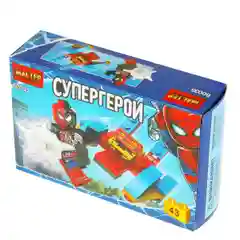 Конструктор Мастер "Супергерои", 43 детали