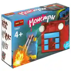 Конструктор Мастер "Монстры", 39 деталей