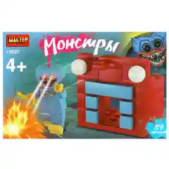 Конструктор Мастер "Монстры", 39 деталей