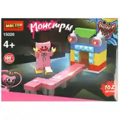 Конструктор Мастер "Монстры", 102 деталей