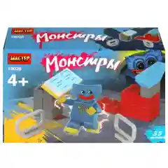 Конструктор Мастер "Монстры", 35 деталей
