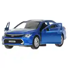 Машина инерционная Технопарк TOYOTA CAMRY, металл, синий, 12 см