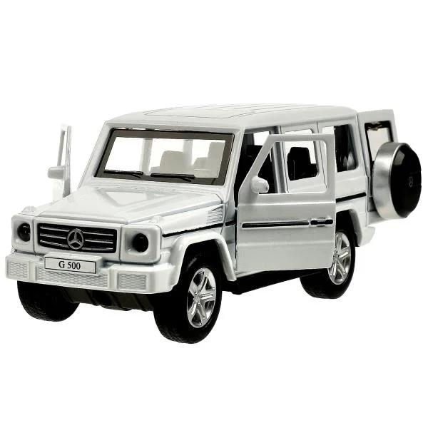 Машина инерционная Технопарк MERCEDES-BENZ G-CLASS, 12 см, белый