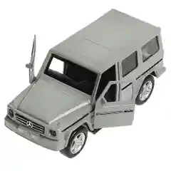 Машина инерционная Технопарк MERCEDES-BENZ G-CLASS, 12 см, металл, темно-серый