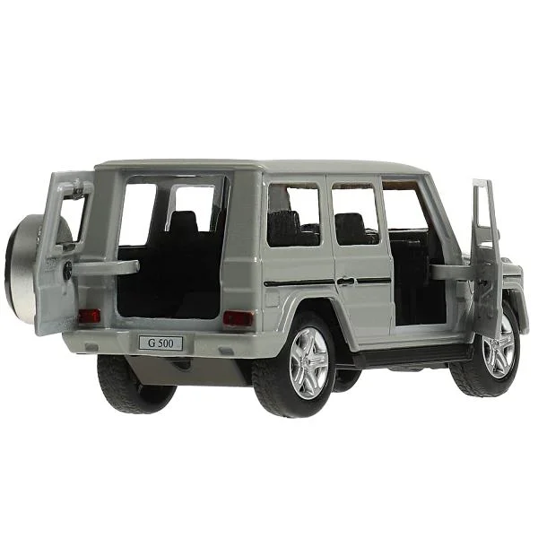 Машина инерционная Технопарк MERCEDES-BENZ G-CLASS, 12 см, металл, темно-серый