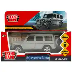 Машина инерционная Технопарк MERCEDES-BENZ G-CLASS, 12 см, металл, темно-серый