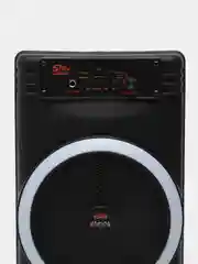 Черный портативная колонка ZQS-8145 с микрофоном, беспроводная, с Bluetooth и FM радио