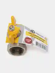 Кран газовый AQUALINK 1/2 и 3/4 ВР-ВР + паранитовые прокладки