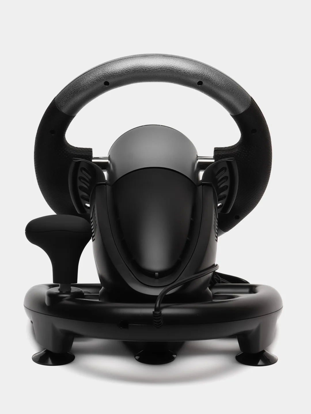 Игровой руль Defender Forsage GTR USB, 12 кнопок, рычаг передач