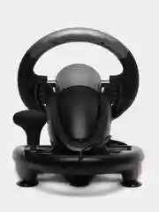 Игровой руль Defender Forsage GTR USB, 12 кнопок, рычаг передач