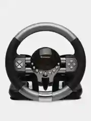 Игровой руль Defender Forsage GTR USB, 12 кнопок, рычаг передач